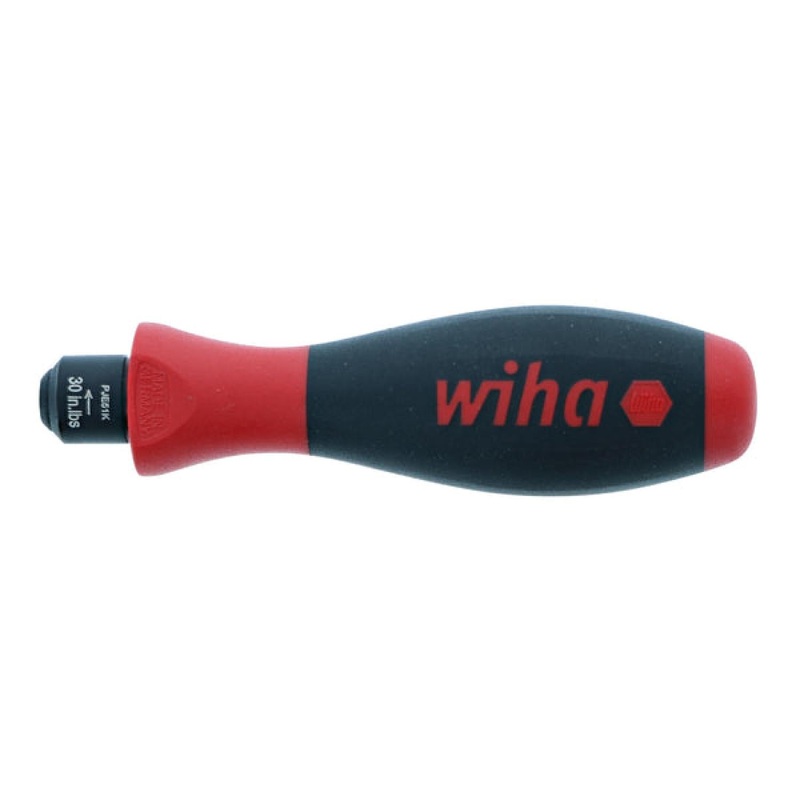 Wiha Tools 28517 SoftFinish TorqueFix Pre-Set Handle 30 In/lbs