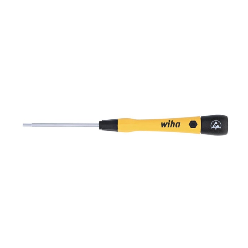 Wiha Tools 27555 ESD Safe PicoFinish Precision Screwdriver - Hex 2.5mm x 60mm