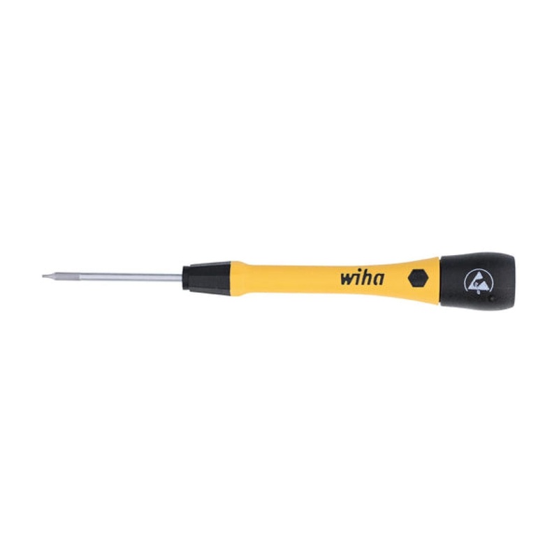 Wiha Tools 27860 ESD Safe PicoFinish Precision Screwdriver - TORX T1 x 40mm