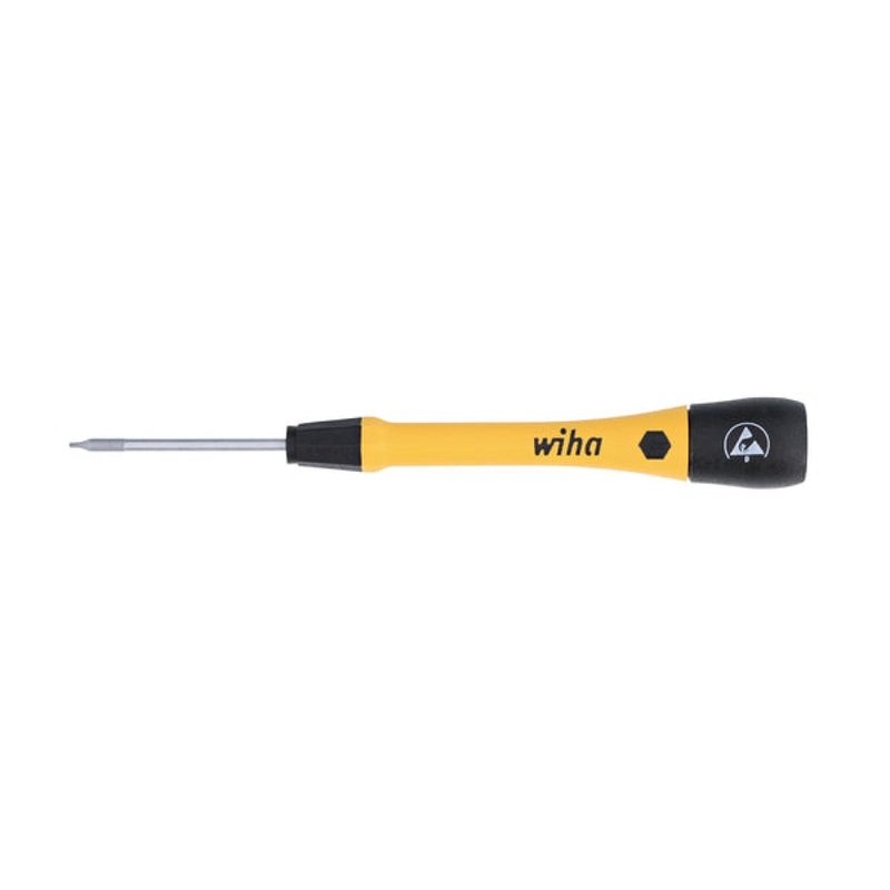 Wiha Tools 27861 ESD Safe PicoFinish Precision Screwdriver - TORX T2 x 40mm
