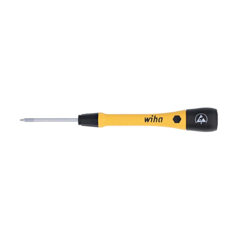 Wiha Tools 27864 ESD Safe PicoFinish Precision Screwdriver - TORX T5 x 40mm