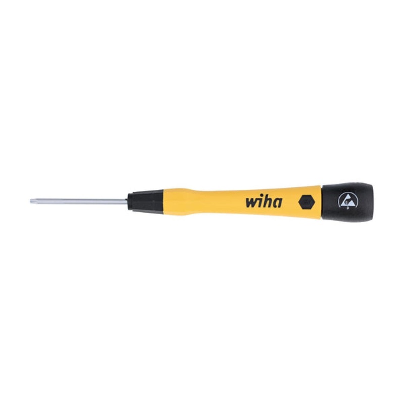 Wiha Tools 27866 ESD Safe PicoFinish Precision Screwdriver - TORX T7 x 40mm