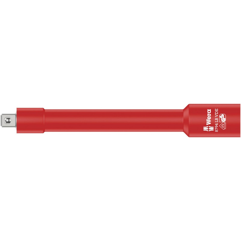 Wera 8794 LB VDE Zyklop extension, insulated, long, 3/8", 3/8" x 166 mm