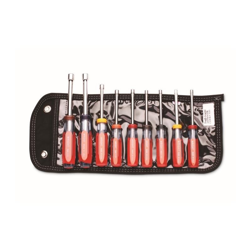 Wright Tool 9218 9 Piece  Metric Nut Driver Set