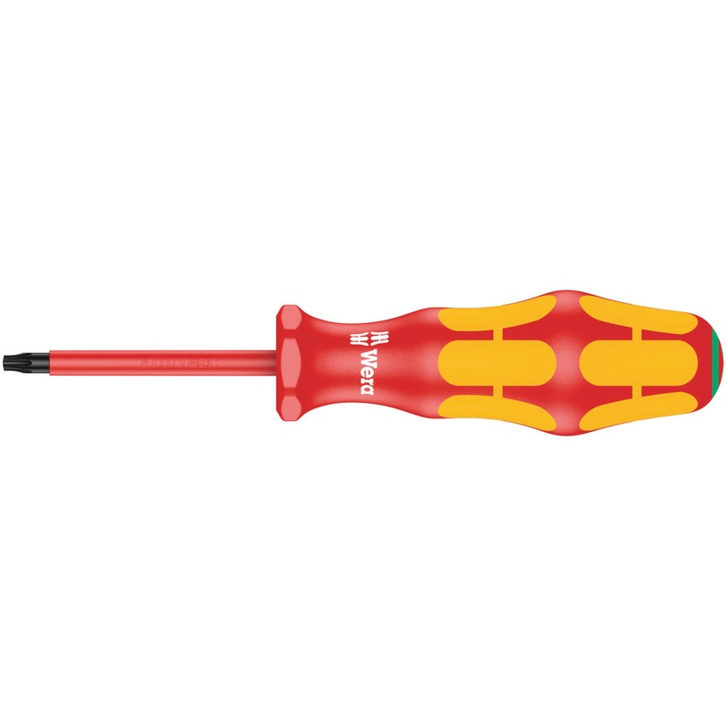 Wera 167 i VDE Insulated screwdriver for TORX screws, TX 7 x 80 mm