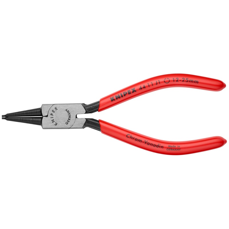 Knipex 44 11 J1 SBA 5 1/2" Internal Snap Ring Pliers-Forged Tips