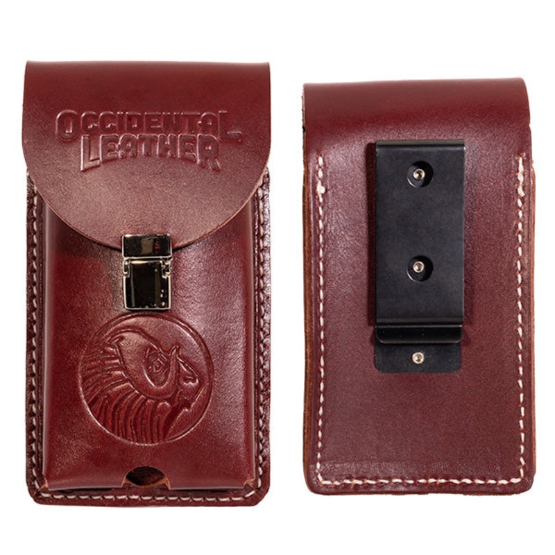 Occidental Leather 5330 Clip-on XL Leather Phone Holster