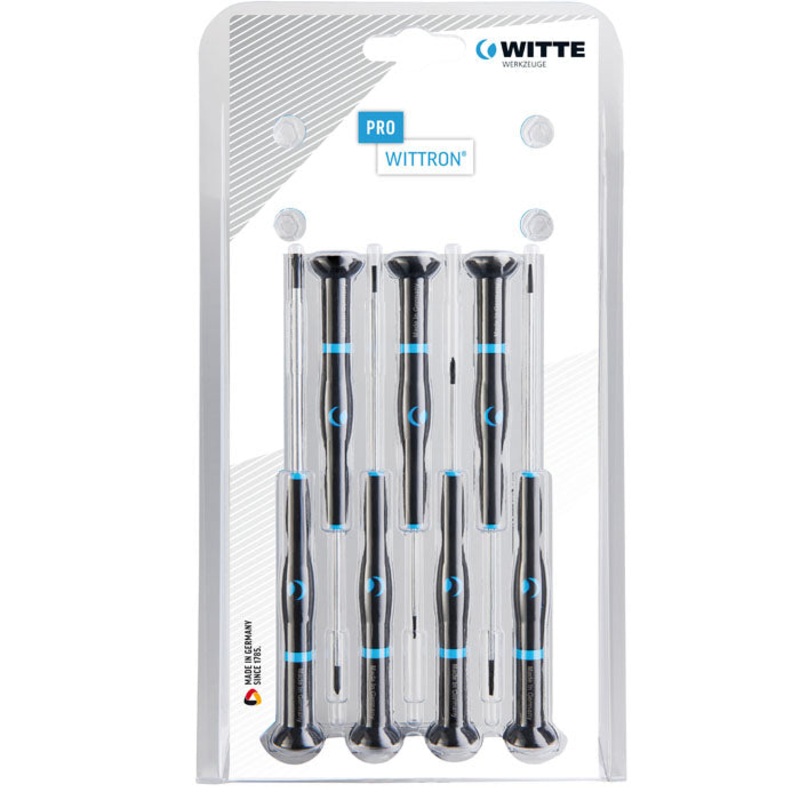 Wittron 9T 89342 7 Piece Wittron Slotted and Phillips Screwdriver Set