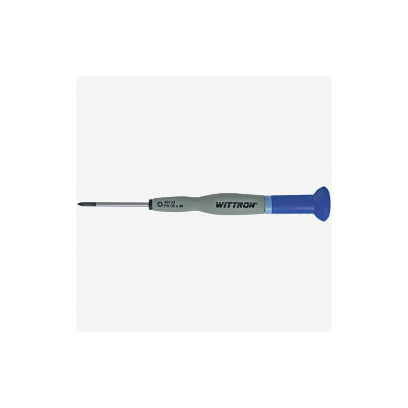 Wittron 9T 89732 #00 x 40mm Wittron Precision Phillips Screwdriver