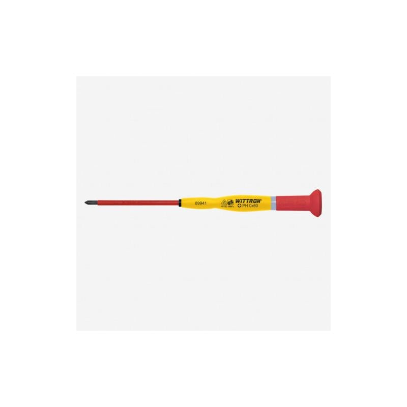 Wittron 9T 89942 #00 x 40mm Wittron Precision Insulated Phillips Screwdriver