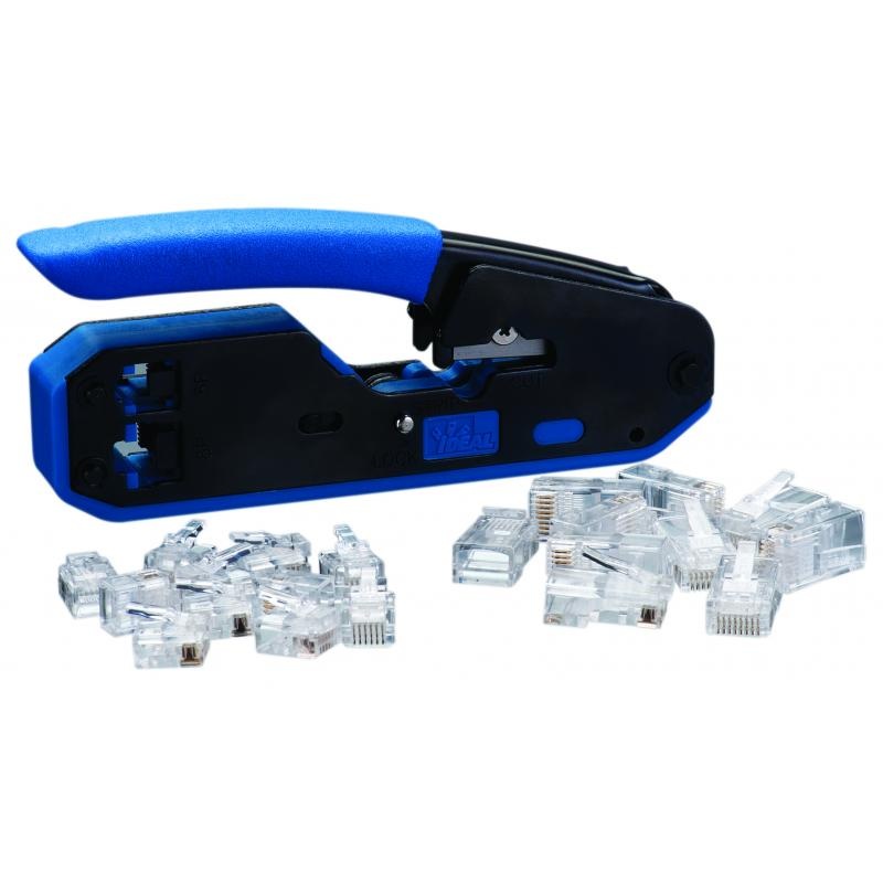 Ideal 33-396 Data/Voice Modular Plug Crimp Tool Kit