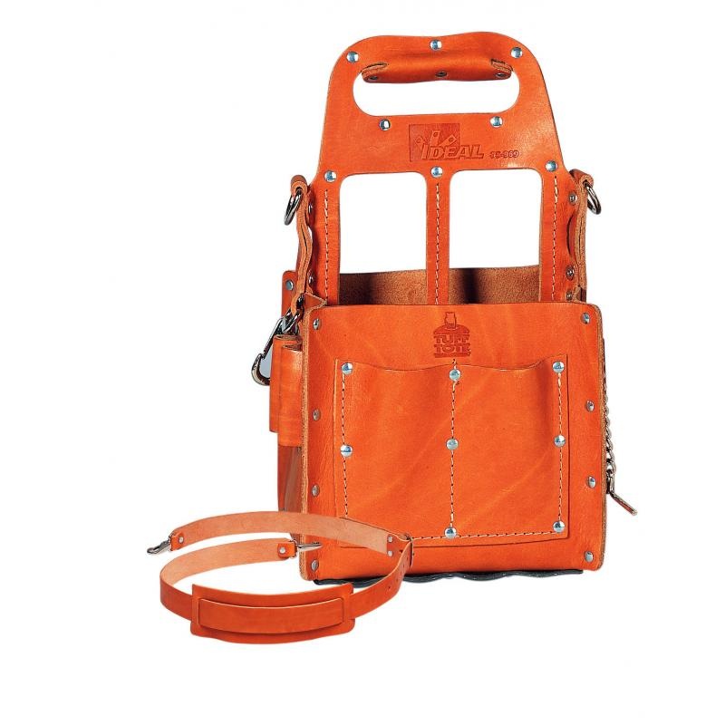 Ideal 35-969 Tuff-Tote Tool Carrier, Premium Leather