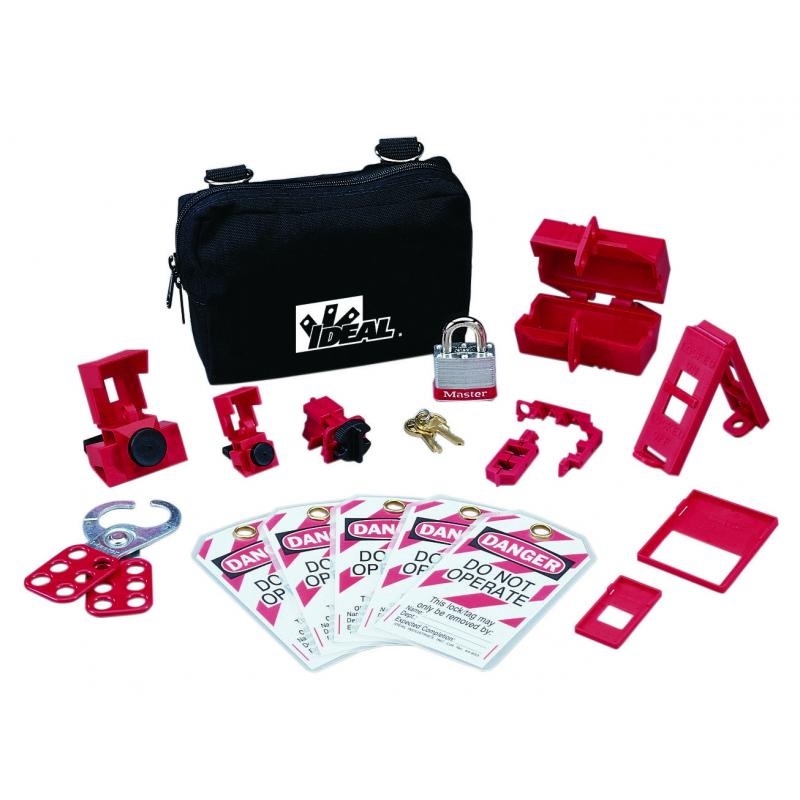 Ideal 44-970 Basic Lockout/Tagout Kit