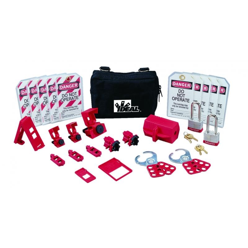 Ideal 44-971 Standard Lockout/Tagout Kit