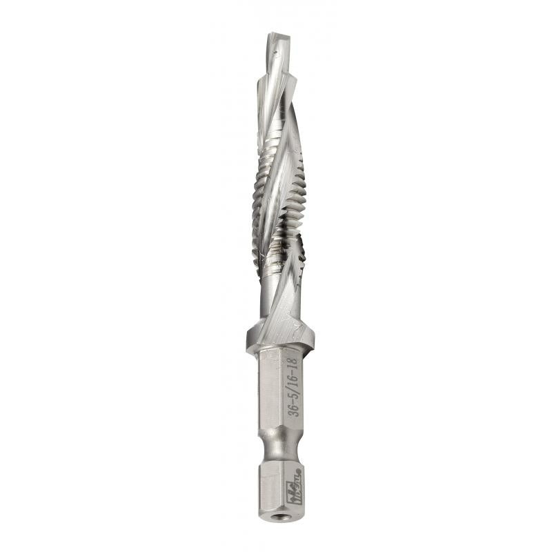 Ideal 36-5/16-18 5/16-18 NC Drill/Tap Bit