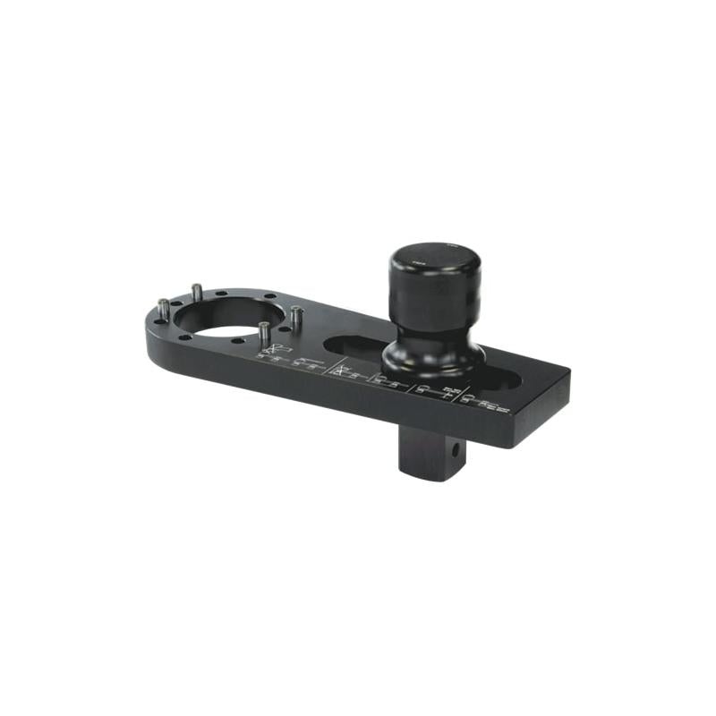 Gedore 2653338 Reaction arm L-form straight for DVI28, 1"
