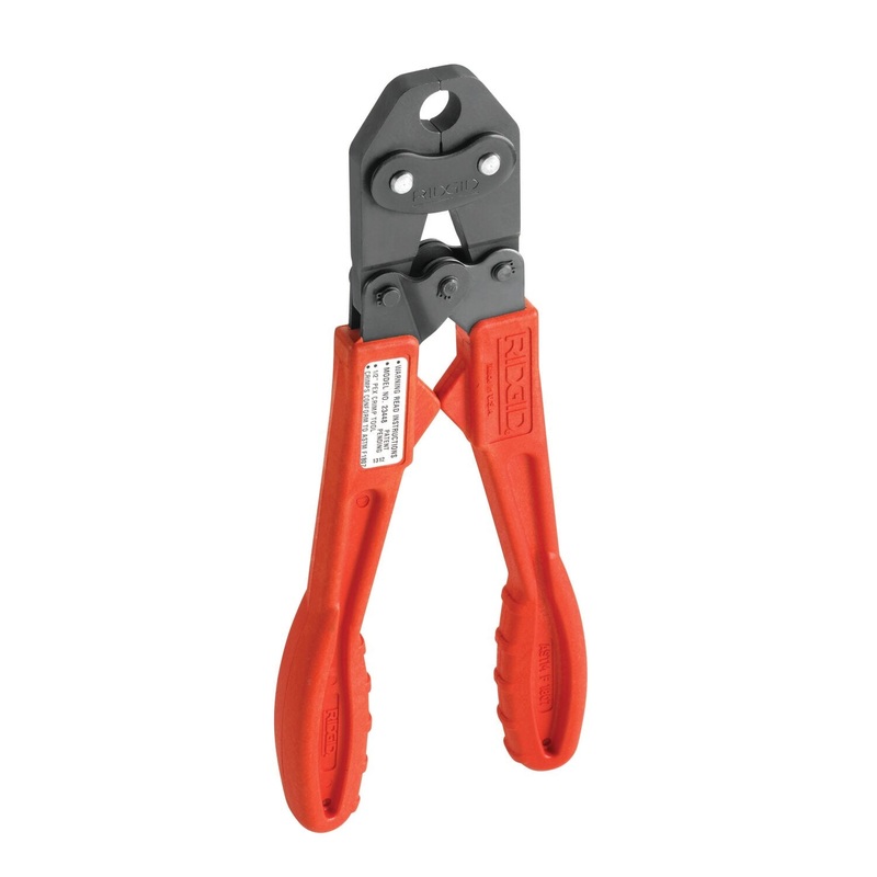 Ridgid 43858 3/4" Close Quarters Manual PEX Crimp Tools