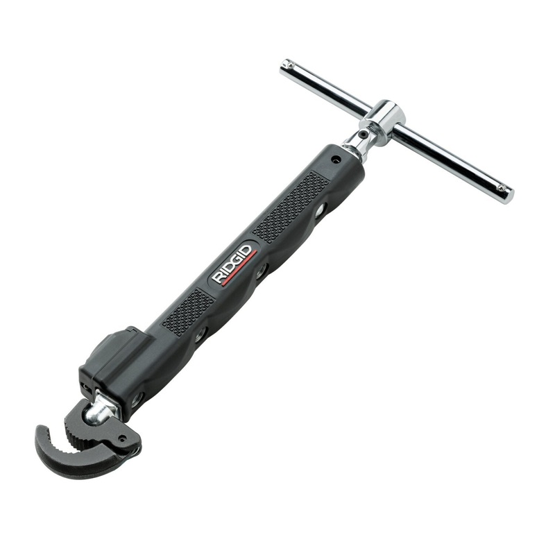 Ridgid 46753 2017 LED Telescoping Basin Wrench, 3/8"- 1 1/4" Capacity