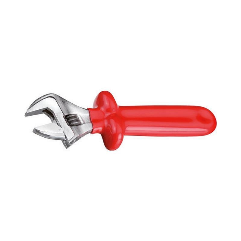 Gedore 2179040 Adjustable wrench, open end, 1000 V 6"