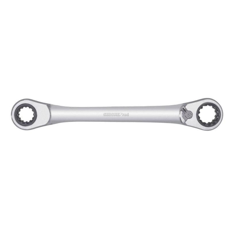 Gedore R07501019 Double Ring Ended Ratchet Spanner 1013 & 17x19 mm