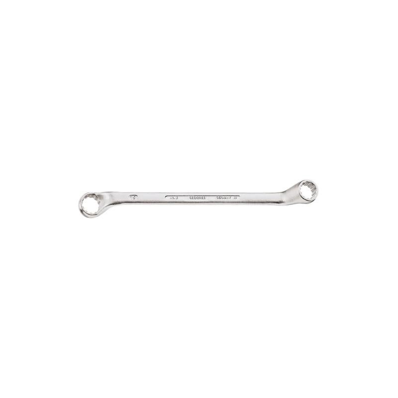 Gedore 6017130 Double ended ring spanner offset 14x17 mm