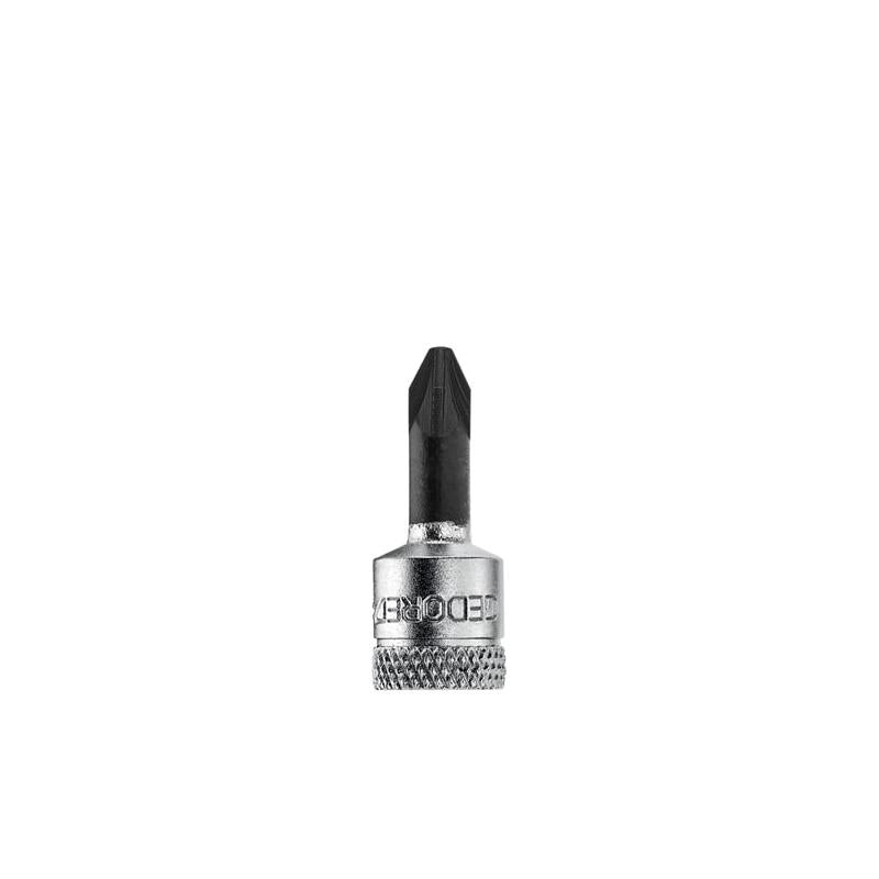 Gedore 6187130 Screwdriver Bit Socket 1/4 Inch PZ 1