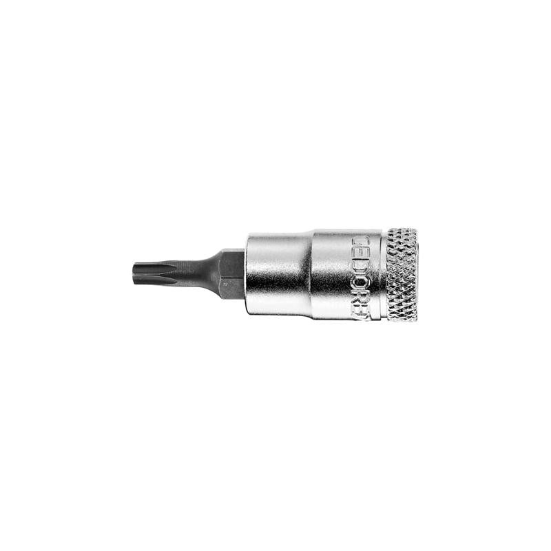 Gedore 6190780 Screwdriver Bit Socket 1/4 Inch TORX T10