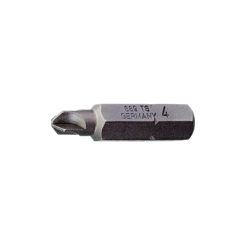 Gedore 1965549 Screwdriver Bit 1/4 Inch Four - Wing TORQ - SET 10 mm
