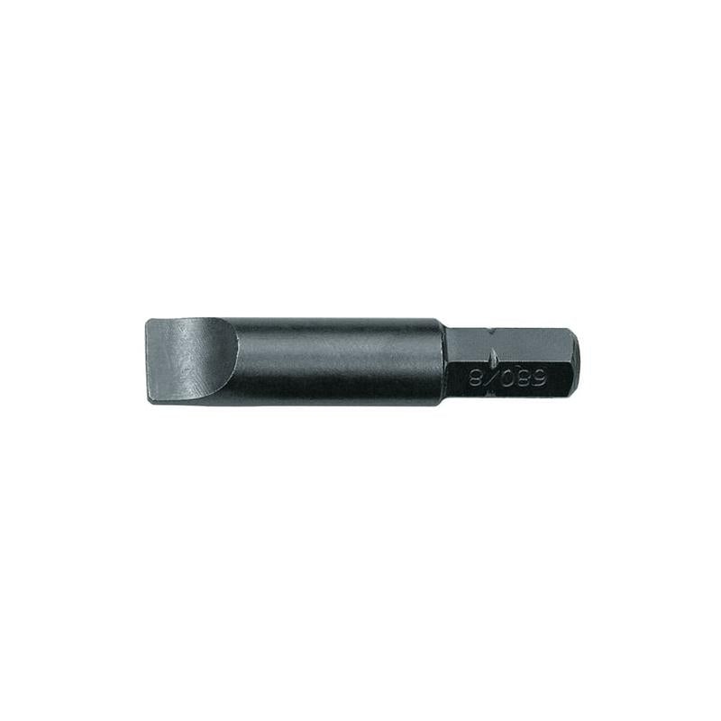 Gedore 6538020 Screwdriver Bit 1/4 Inch , Value Pack 10 - Pc , Slotted 7 mm
