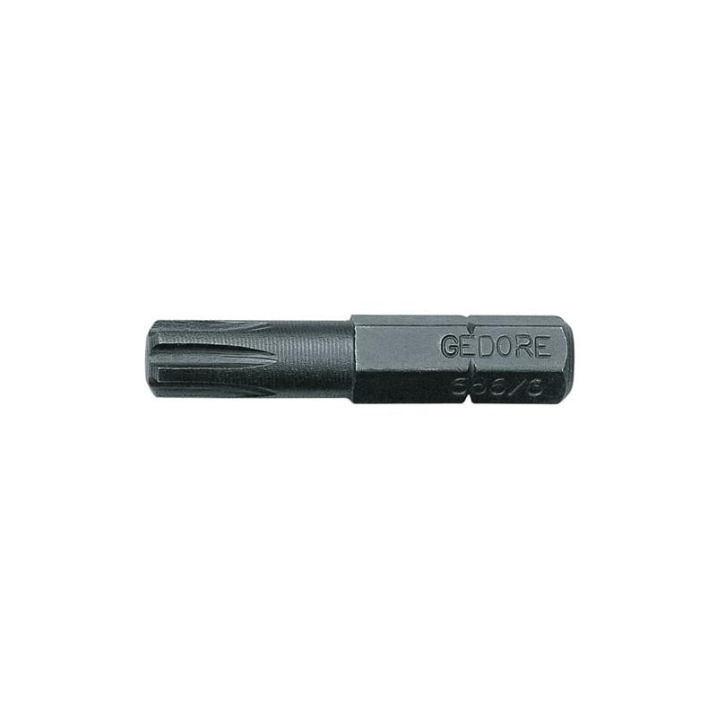 Gedore 6540780 Screwdriver Bit 1/4 Inch , Value Pack 10 - Pc , RIBE M5