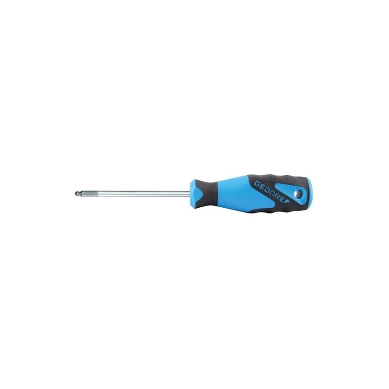 Gedore 1828746 3C-Screwdriver, Ball End, 2 mm