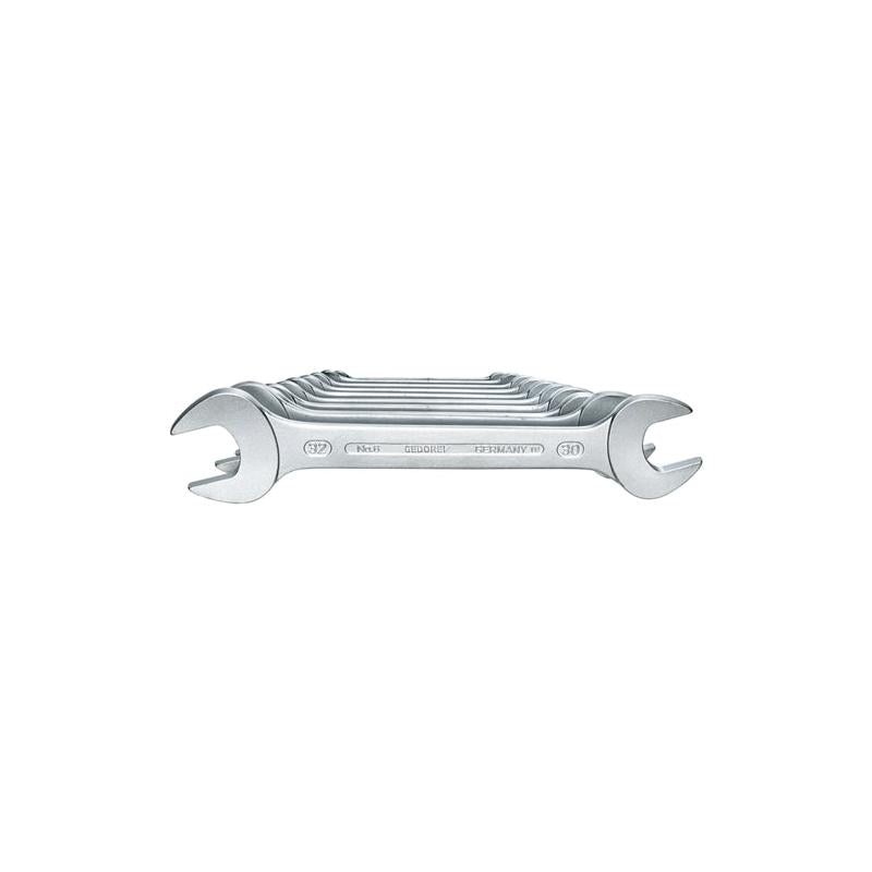 Gedore  6077620 Double open ended spanner set 10 pcs 6-32 mm