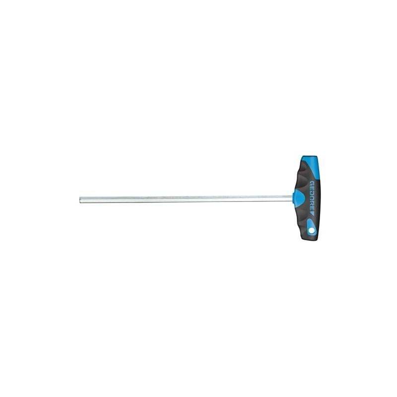 Gedore 2681439 Hexagon Allen key with 2C-T-handle 7 mm