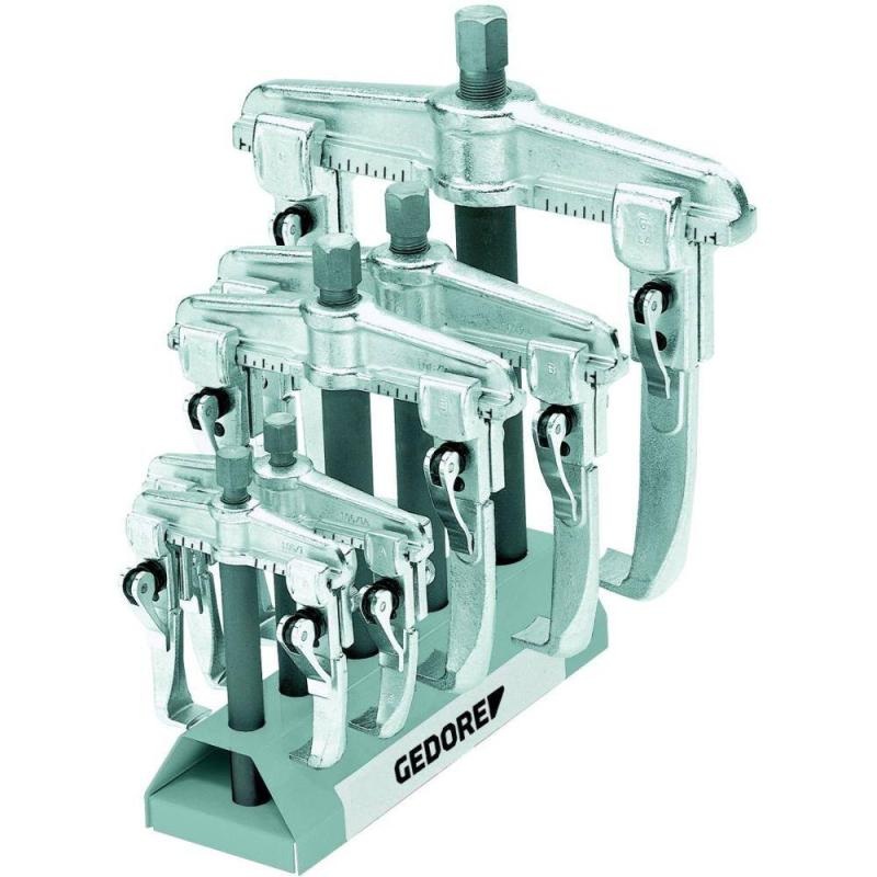 Gedore 1322745 Puller set with stand 1.06/1-E-1.06/3-E