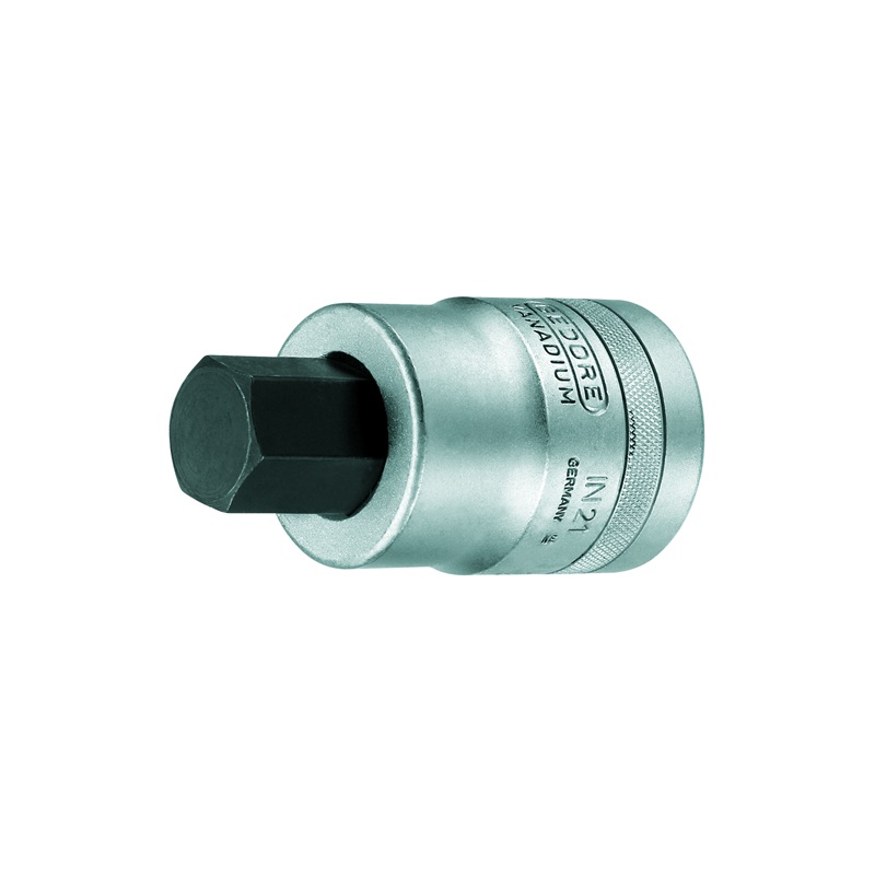 Gedore 6200680 Screwdriver bit socket 1 Inch Drive, 27 mm