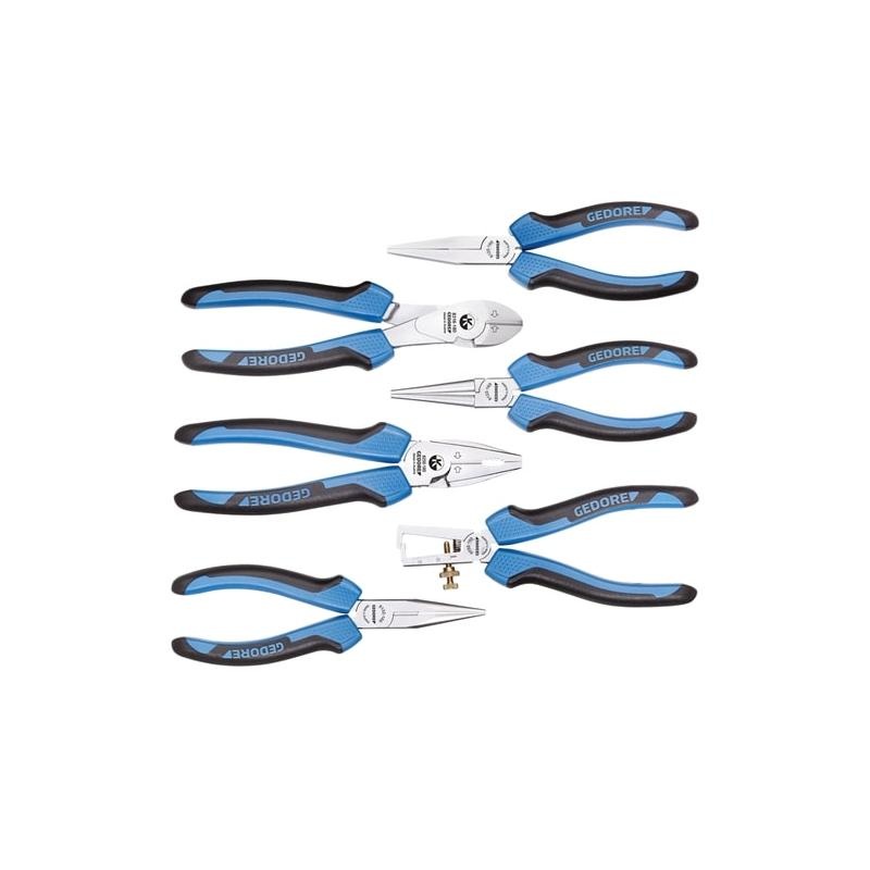 Gedore 1708155 Pliers Set, 6 pcs
