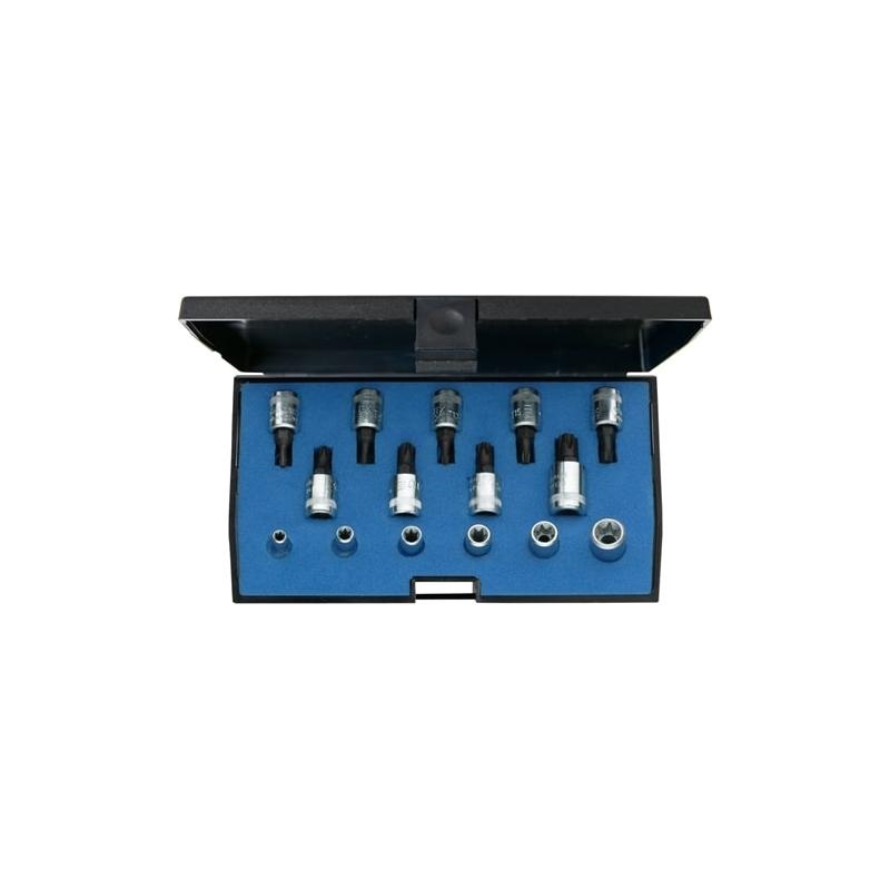 Gedore 1815628 Screwdriver bit socket set 1/4 Inch 15 pcs TORX