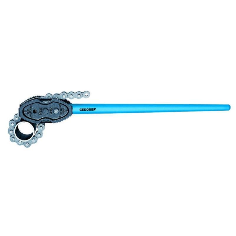 Gedore 4535360 122002 Chain Pipe Wrench, American Pattern 1/8-2 Inch