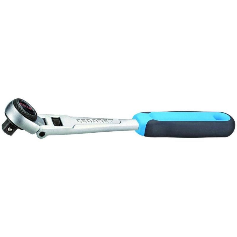 Gedore 6237170 Swivel Head Reversible Ratchet 3/8" 282 mm