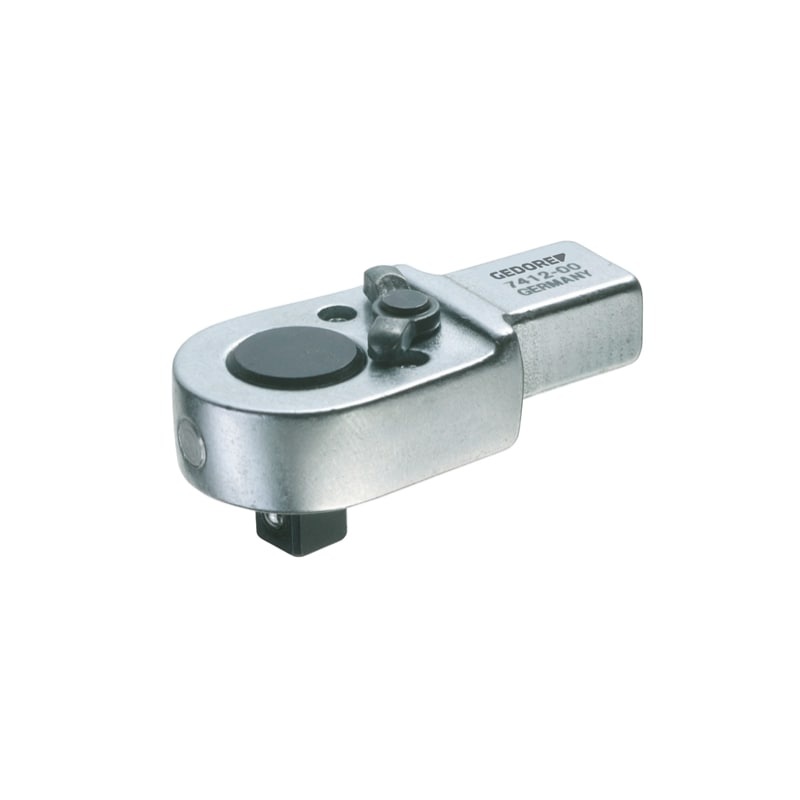 Gedore 7672710 Rectangular Reversible Ratchet Head 1/4" SE 9x12