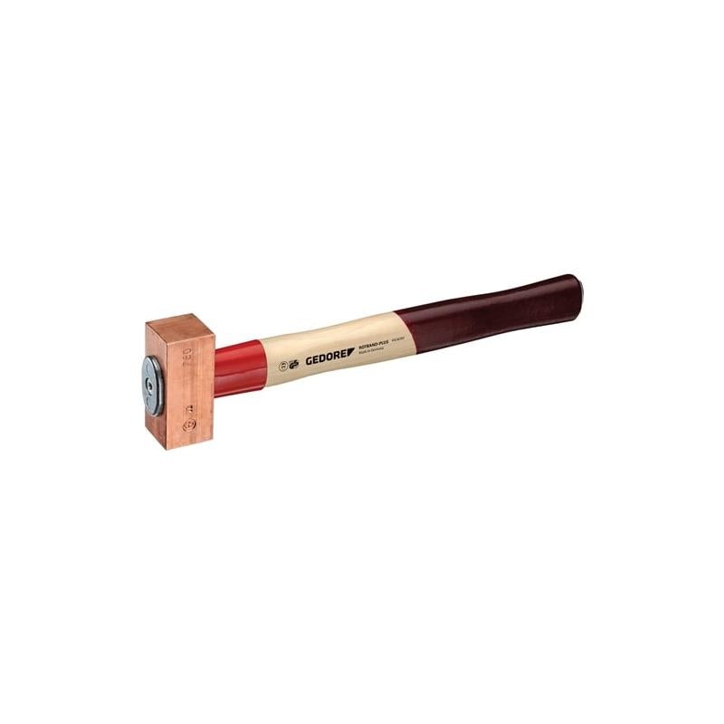 Gedore 8672760 Copper Hammer Rotband 1500 g