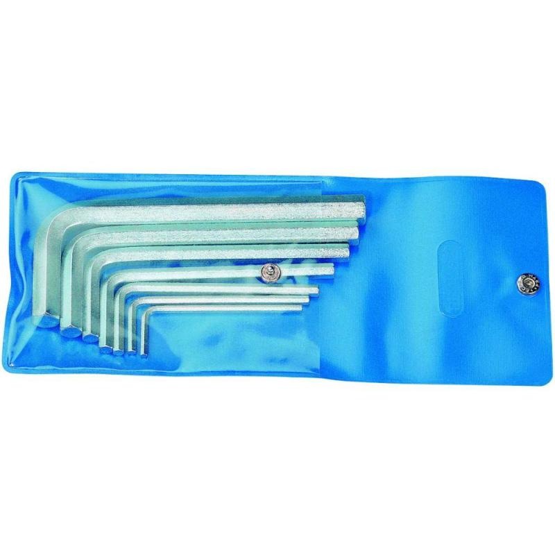 Gedore 6347860 Hexagon Allen Key Set 9 Pcs 2-10 mm