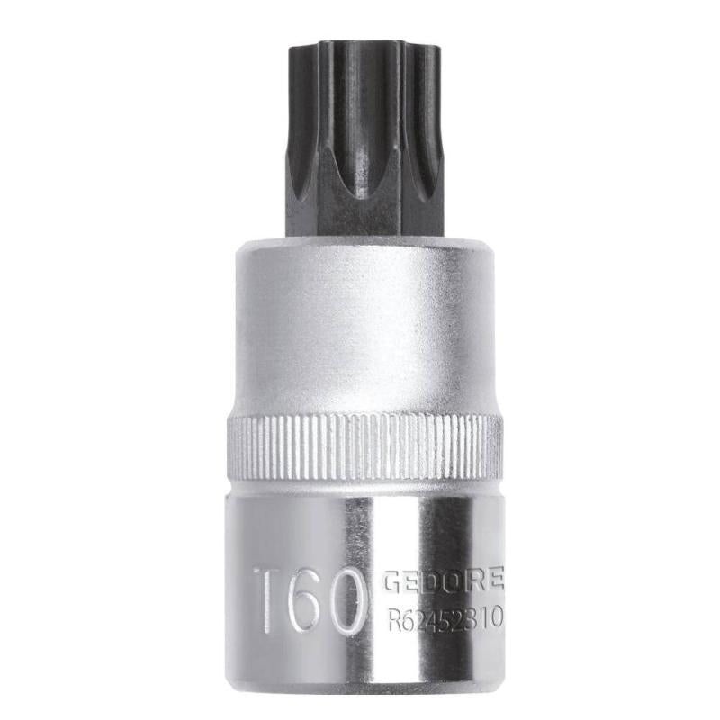 Gedore R62451519 TORX 1/2" Drive Screwdriver Bit Socket T27 L.100 mm
