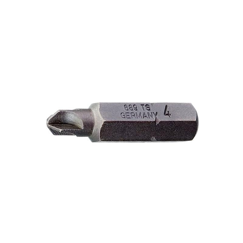Gedore 1965514 Screwdriver bit 1/4" Four-Wing TORQ-SET 4 mm