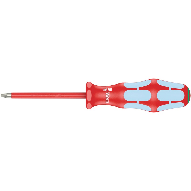Wera 3167 i VDE-insulated TORX screwdriver, stainless steel, TX 8 x 80 mm