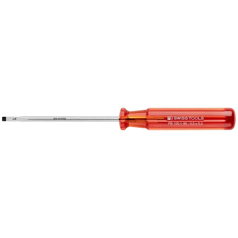 PB Swiss PB 100.1-90 Slotted Classic screwdrivers, 3.5mm x 90mm