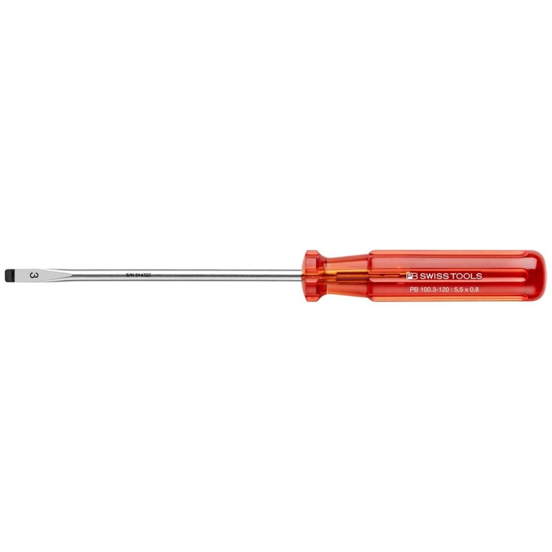 PB Swiss PB 100.3-120 Slotted Classic screwdrivers 5.5mm x 120mm