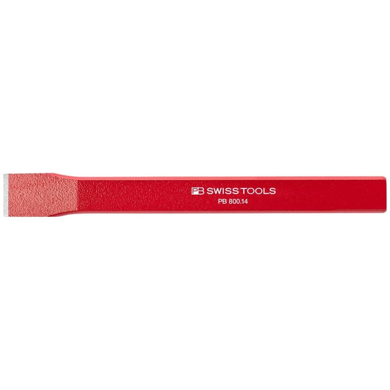 PB Swiss PB 800.14 Flat chisel, Red powder coated