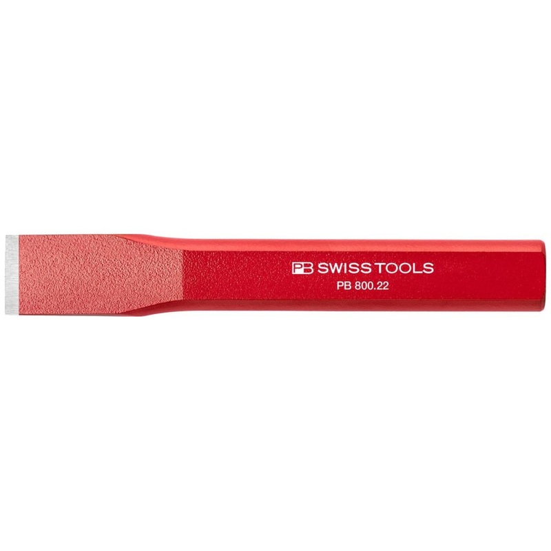 PB Swiss PB 800.22 Flat chisel, Red powder coated