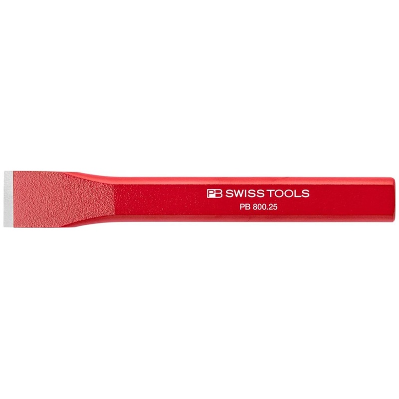 PB Swiss PB 800.25 Flat chisel, Red powder coated